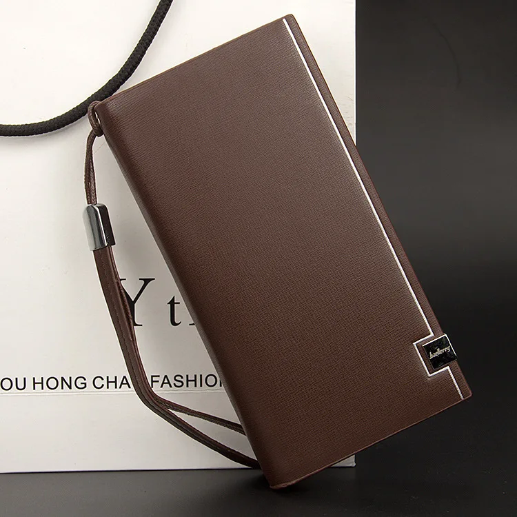 wallet New Arrival Baellerry long pu leather id card holder phone case leather wallet