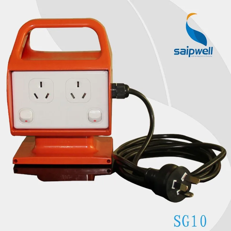 
2015 IP33 Portable Battery With Socket Portable Socket Outlet(SG10) 