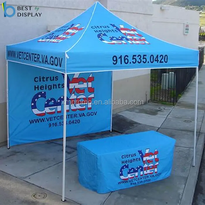 Premium Digital Printed Custom Canopy Pop up Commercial Garden Canopy Fair Tent