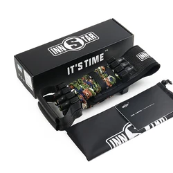 INNSTAR Patented Product Adjustable  Fitness Resistance Band with Fabric Covered Bench Press Push Up