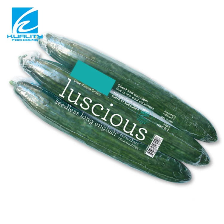 Fruit and vegetables packaging materials clear bag with air hole wholesale