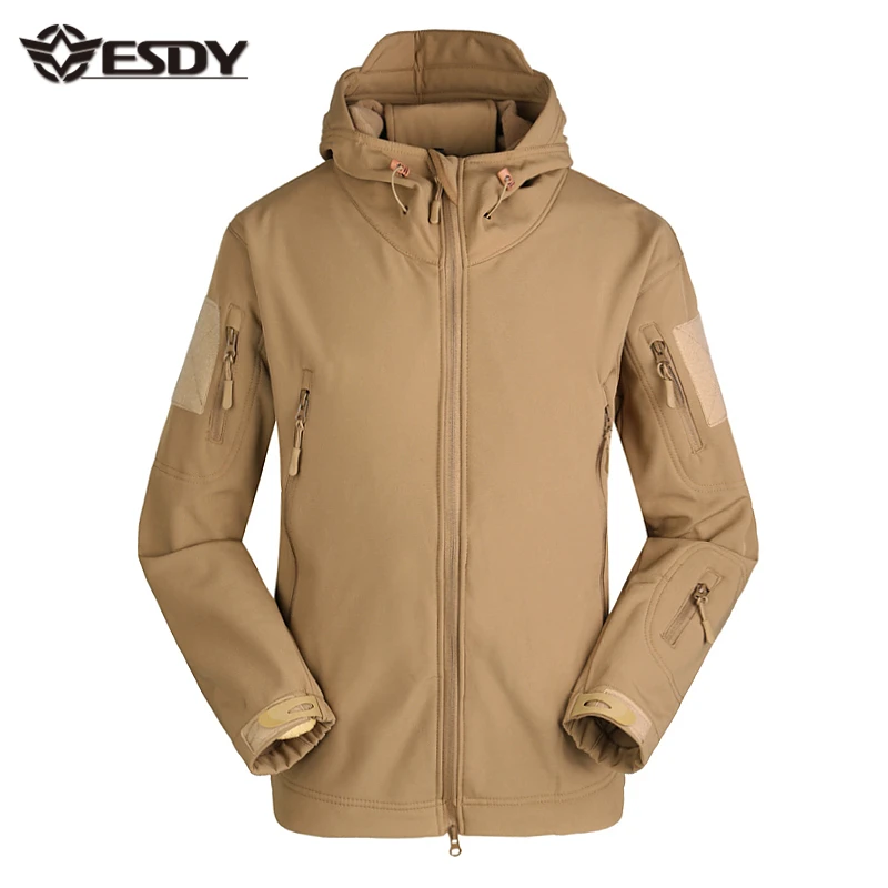 ESDY 25 Colors Hoodie Outdoor Uniform Tactical Soft Shell Hunting Jacket