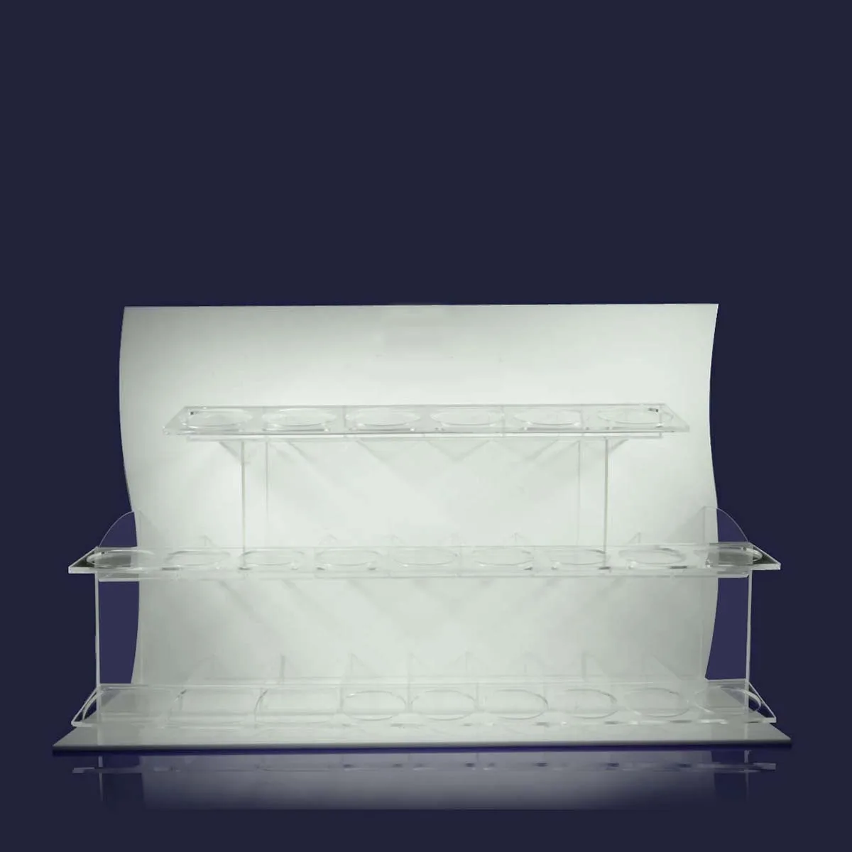 прозрачный акрил для ногтей OPI косметического организатор ящик