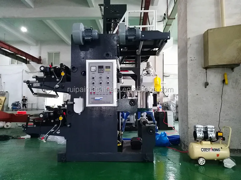 plastic film bag/paper/non-woven small flexographic printer with best price