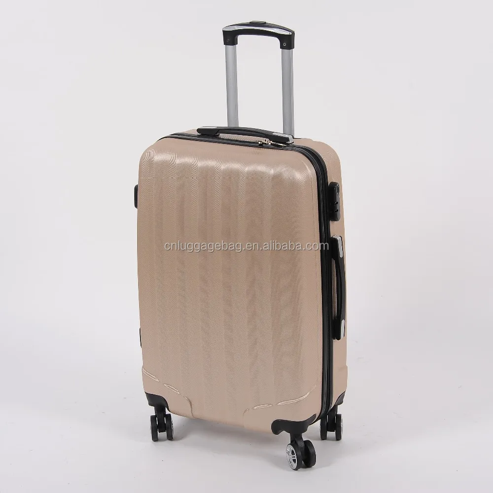 
2017 new arrival fashion style usa luggage manufacturer ABS spinner unique travel luggage 