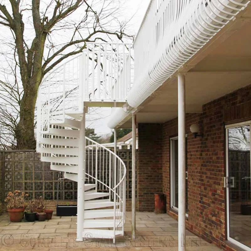 Standard spiral Stainless Steel Stair /Dog legged design stair