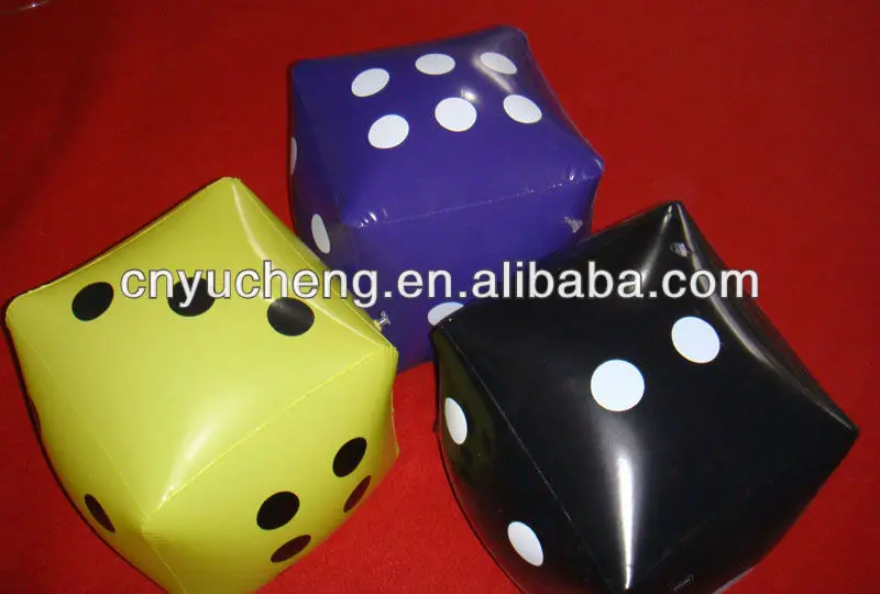 inflatable square ball/ cube ball/beach ball