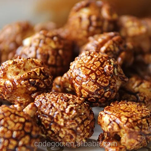 
High quality popcorn machine hot air airflow caramel popcorn processing line 