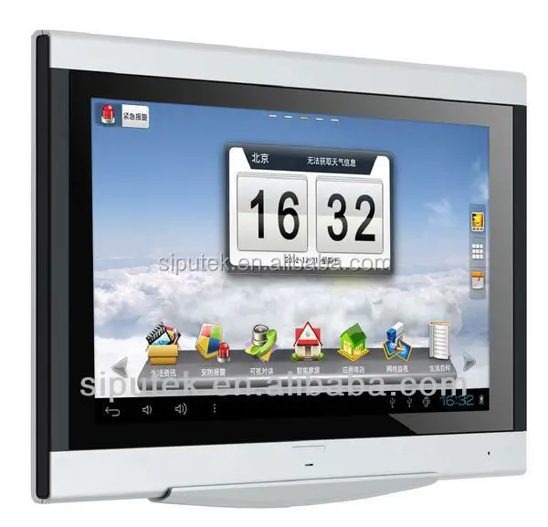 
7 дюймов TCP IP android система Интерком монитор защиты дома видео-телефон двери 