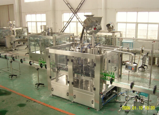 Factory Price Automatic 6000BPH Gas Water Cola Beer Bottle Filling Machine