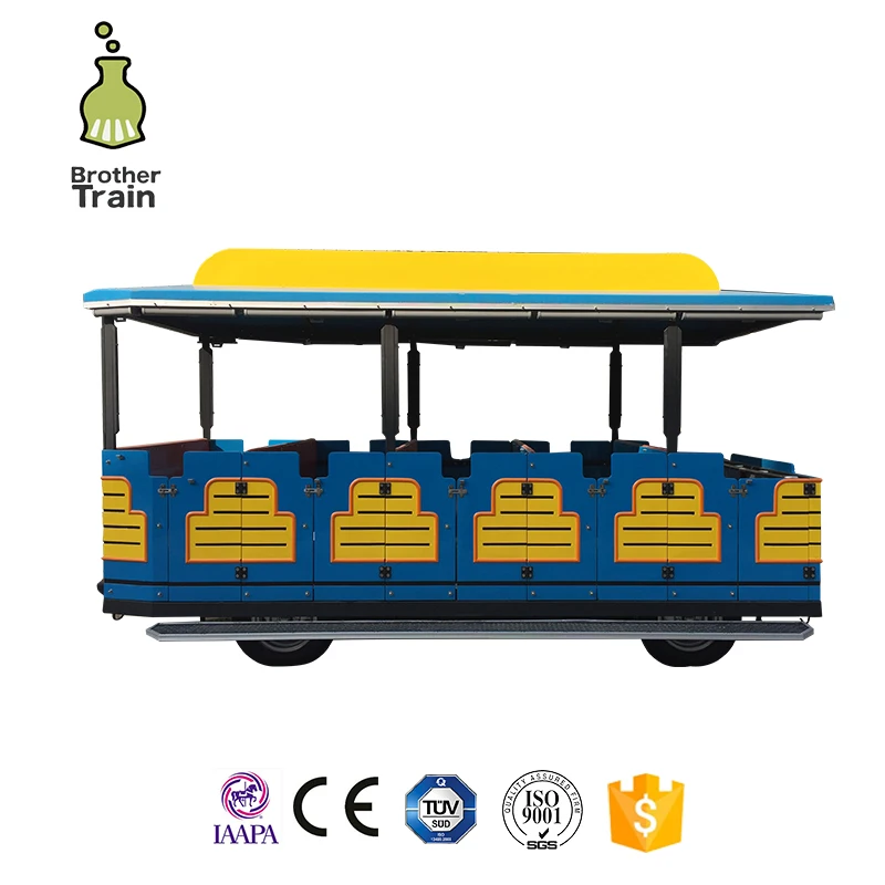 Wholesale amusement train ride carriage 20 seats
