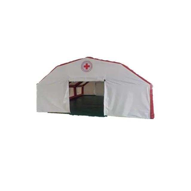 Low price High quality field ambulance inflatable Red Cross tent outdoor inflatable medical tent for sale