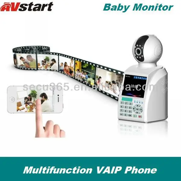 новый p2p 30w пикселей cmos полный высокой четкости 12v андроид беспроводной телефонной сети камера для монитор ребенка с видео