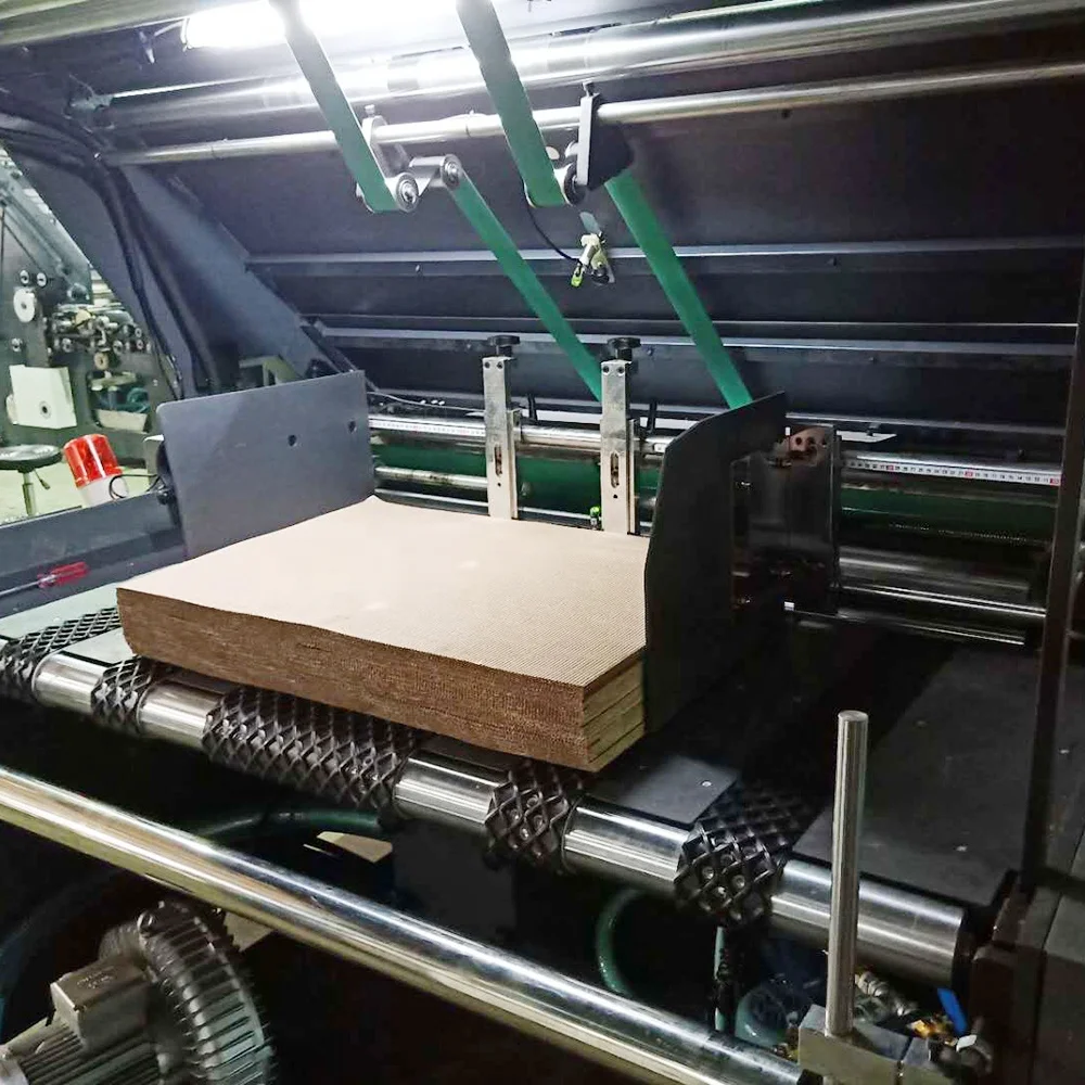 Youbond automatic manual flute laminating machine