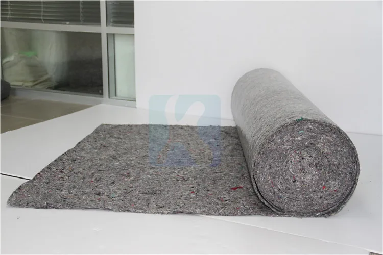 100% eco recycled pet non-woven grey painter cover fleece on sale