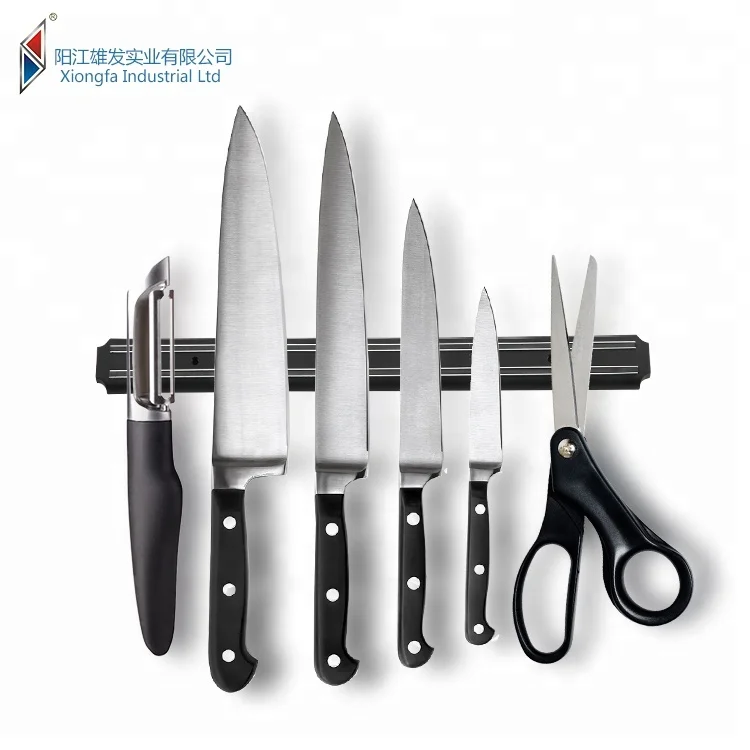 Good Quality Cheap Price Plastic magnetic knife rack Knife Block Holder Magnetic for Home and Kitchen