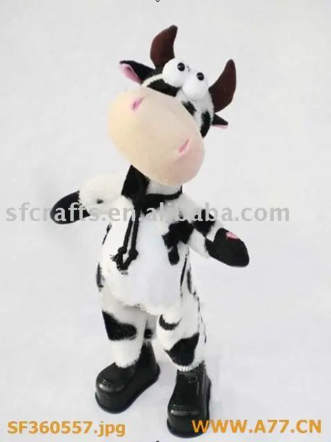 singing and dancing cow