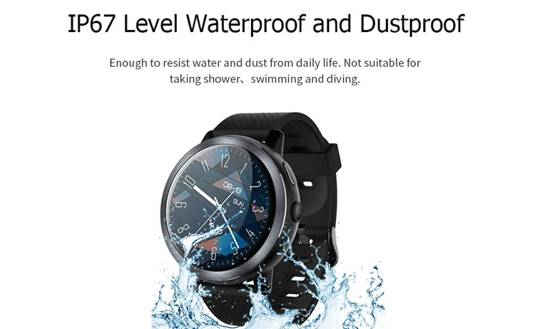 2021 New GPS Wifi Hotspot Smart Watch MT6739 2MP Camera 4G Mobile Watch Phone  2GB/16GB Z29 Smartwatch