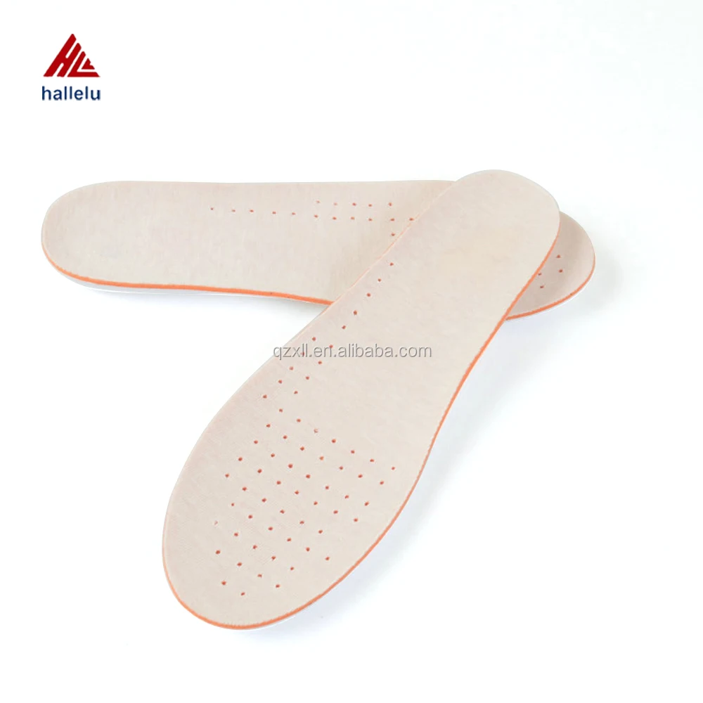 
Height Increasing Shoes Insole Bean Micro Fiber Breathable High Elastic EVA Casual Shoes Insole 
