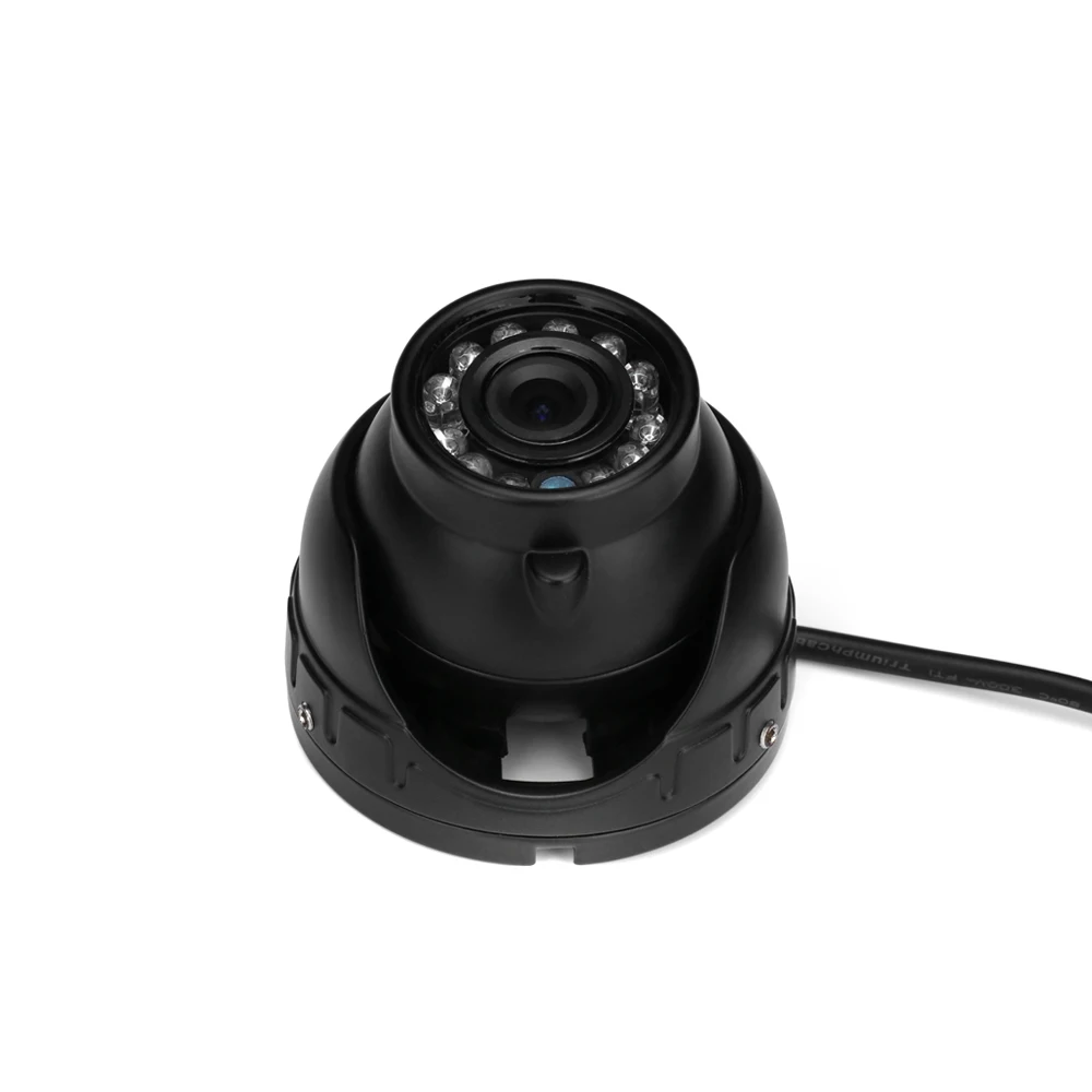 
2.0MP/1.3MP AHD bus dome camera with IR and audio 