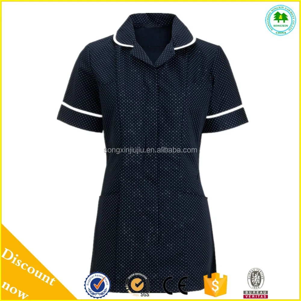 Wholesale Nurse Blouse Design Hospital Clothing Nurse Uniform