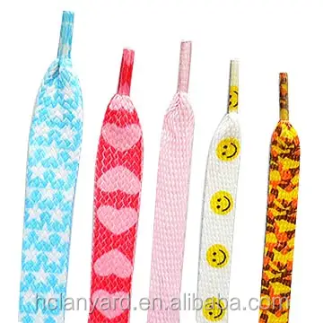 
new arrival fashion design polyester shoelace 