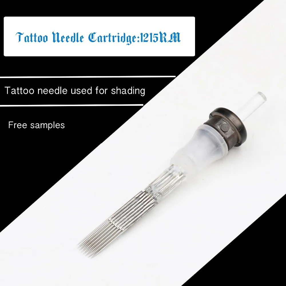 Used for Tattoo Arts 304H stainless steel tattoo needle 15RM 1205RM Round magnum tattoo needle cartridges