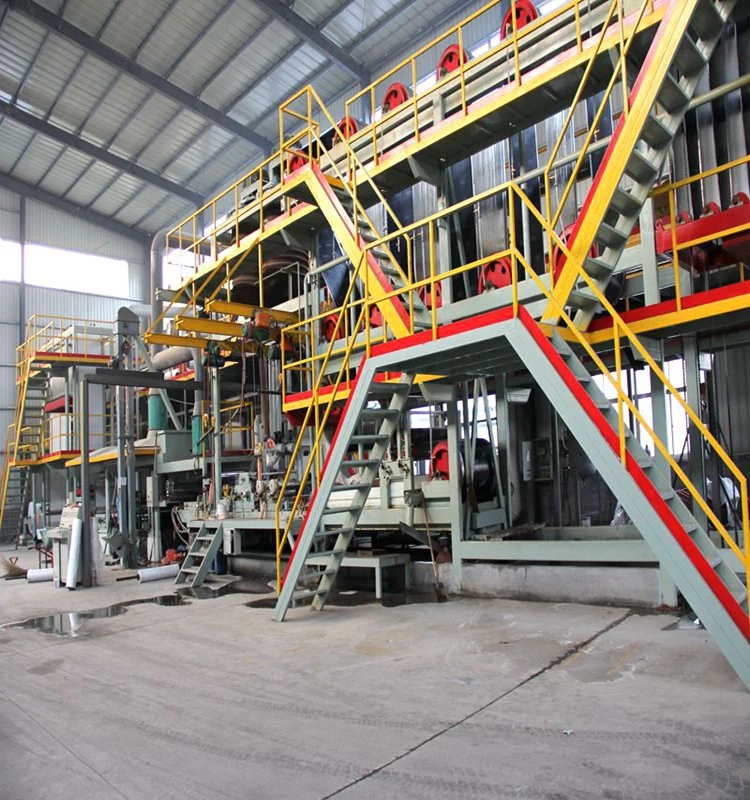 China automatic sbs app waterproof membrane production line manufacturing machinery
