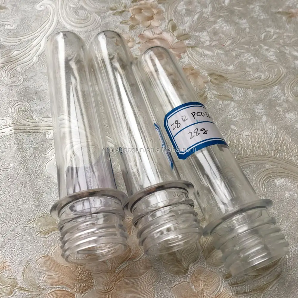 35g 1Liter Large plastic Mineral water 28mm preformed pet bottles