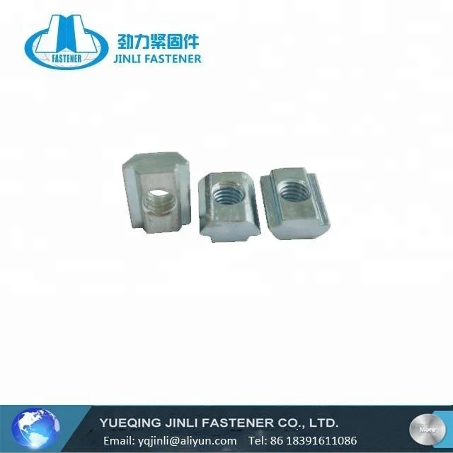 Высококачественный коннектор 20 серия винты с отверстиями M3 M4 M5 M6 оцинкованная сталь Т-скользящая гайка