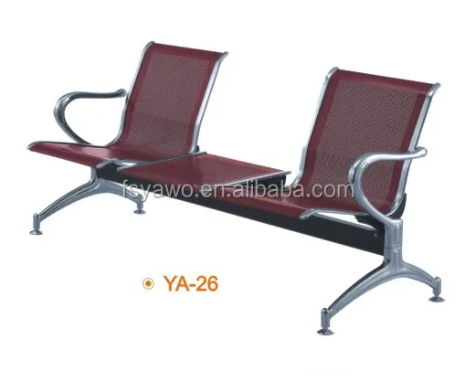 Cheap Price Link Seating Waiting Chairs Metal Iron Bus Station Chair