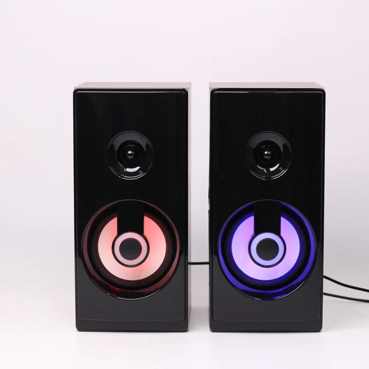 Поставщик динамиков, мультимедийный низкочастотный динамик 2,0 mini 6w 3,5 мм aux usb-динамики, усилитель