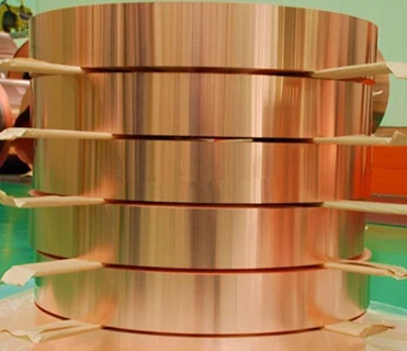 Red Flat and Thin Copper Strip