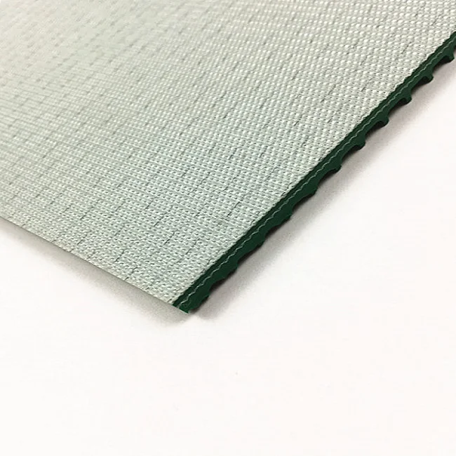 pvc rough top conveyor belt with 2 ply pvc and 2 ply fabric use in logistics industry from conveyor belt factory