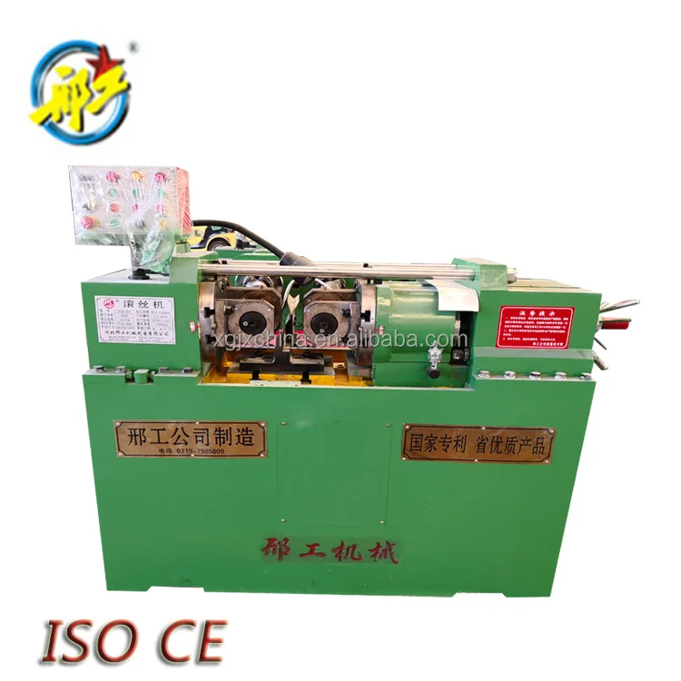 
China Supplier High Efficiency Construction Tool Rib Peeling Rebar Thread Rolling Machine 