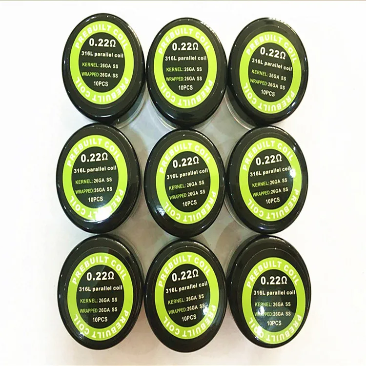 Top selling electronic cigarettes fused clapton 316l stainless steel coil