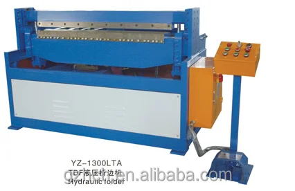 Вентиляции и кондиционирования Фланцевая лист машина для гибки кромок для трубопровода