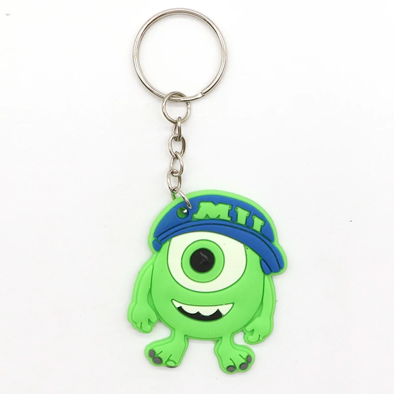 
Desent Custom Logo Soft Rubber PVC Plastic Keychain Ring Fashion 2D 3D Cute Cartoon Personalised Keychains For Promotional Gifts 