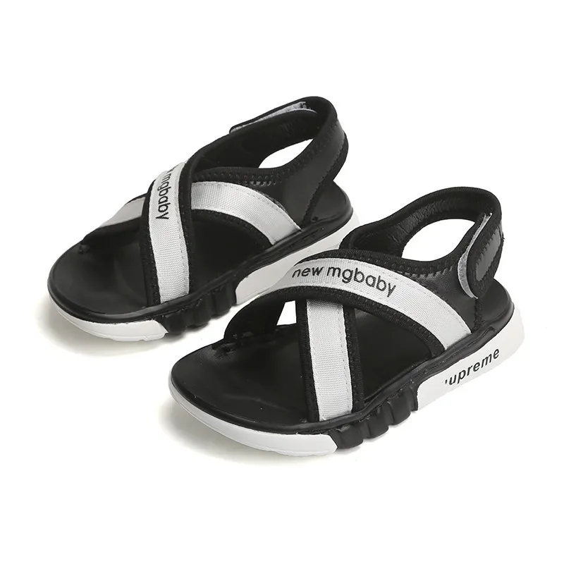 
2019 good quality summer boy sandals sport cross anti slip kids boys beach shoes 