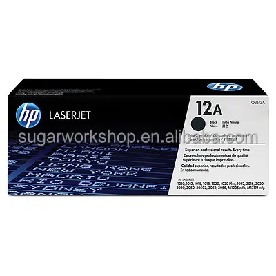 GENUINE H.P (12A)Q2612A Black Toner Cartridge