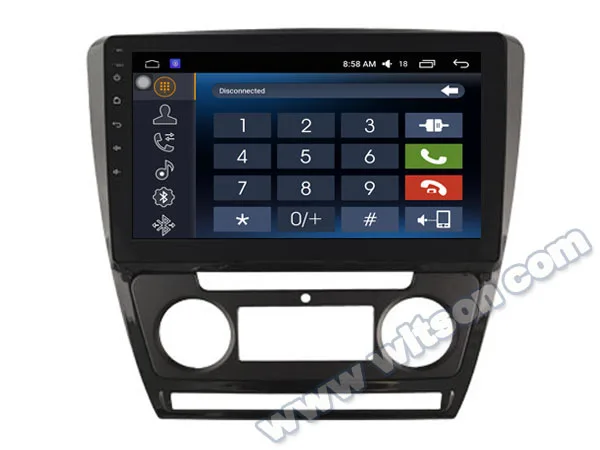 экран ANDROID 6,0 авто радио dvd-плеер GPS для VOLKSWAGEN SKODA OCTAVIA 2010 2014 AUTOAC Зеркало Ссылка 1080P HD