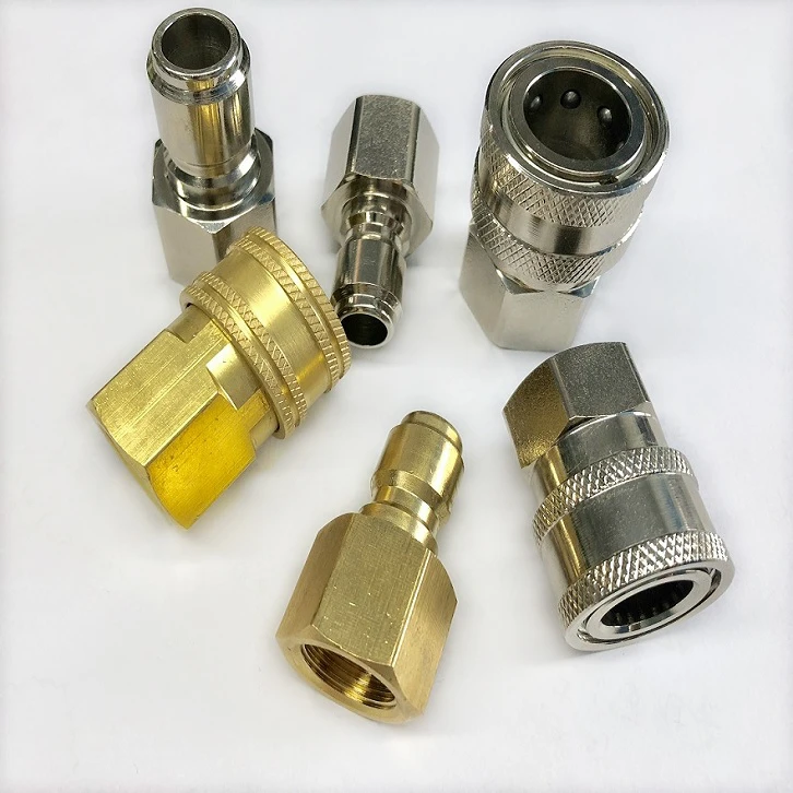 
Pressure Washer Hose Fitting Steel Quick Coupling 