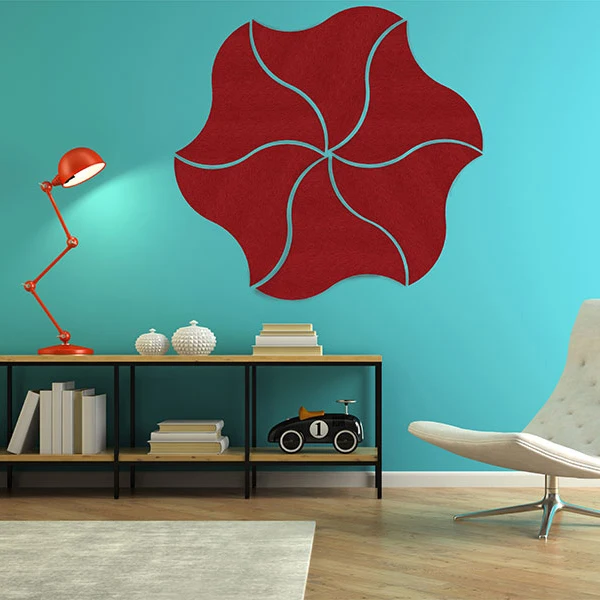 Персонализированная звукостойкая панель из полиэфирного волокна и Акустическая плитка