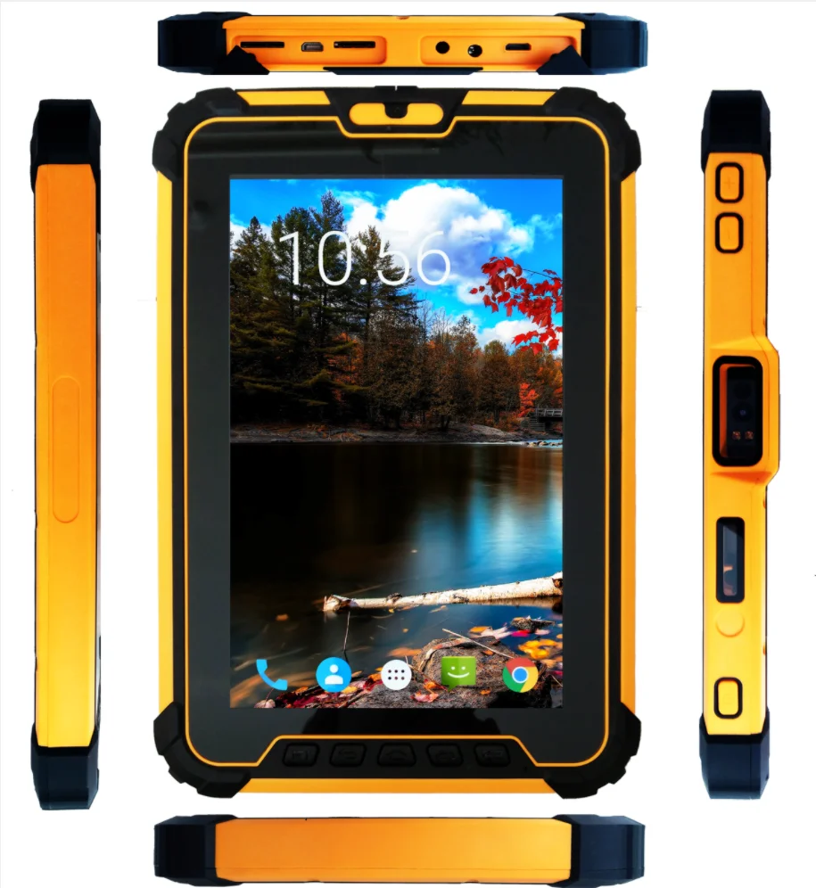 Swiftautoid SA T9680-A58U 2D Imager 8inch NFC 4GB+64GB Android 7.1 Rugged Industrial Tablet with Barcode Scanner