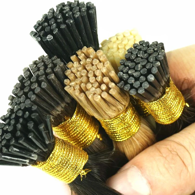 XUCHANG HARMONY 50grams 20inch 1g/piece machine-made remy quality stick i tip human hair extension