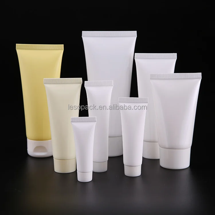 Stocks Low MOQ 100ml 120ml 150ml 200ml Flip Lid Cosmetic Tube
