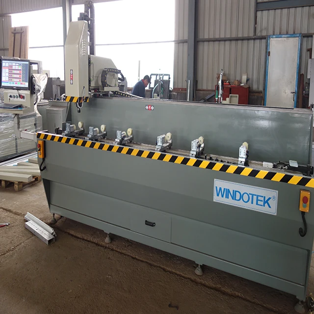 aluminum profile copy router groove hole cnc milling machine