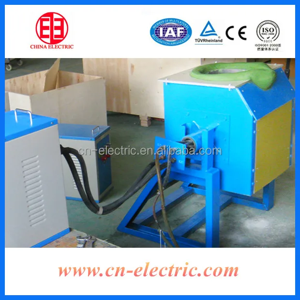 100 кг алюминиевого сплава индукционная плавильная печь