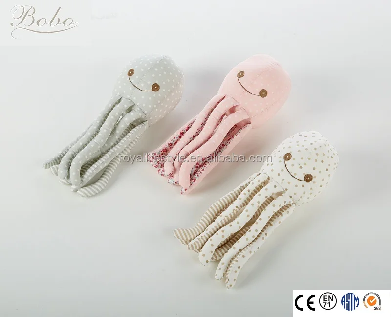 Cartoon Marine Animals Octopus Baby Doll Toy