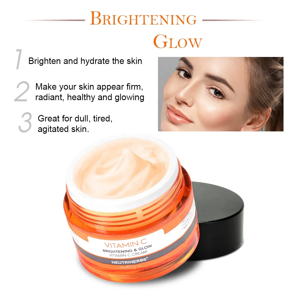 Neutriherbs Effective Vitamin C Moisturizer Beauty Skin Glow Tightening Face Cream